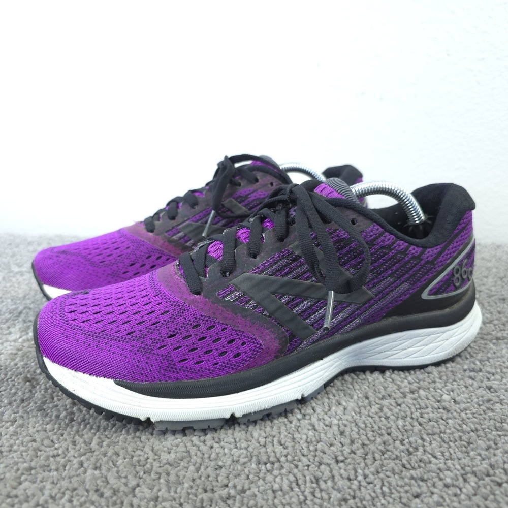 New Balance 860 v9 Womens Size 8 Running Shoes Purple Walking Sneakers W860RP9